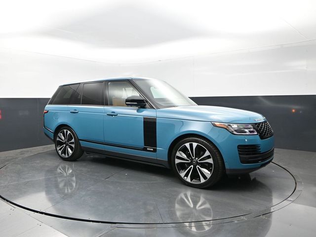 Blue 2021 Land Rover Range Rover SUV / Crossover All-Wheel Drive 8-Speed Automatic
