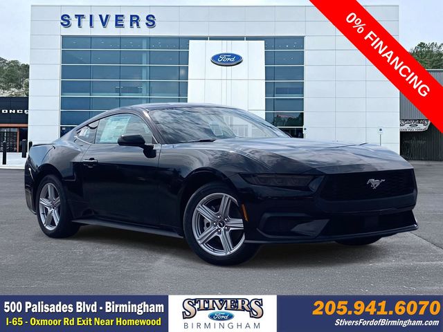 Shadow Black 2026 Ford Mustang Coupe Rear-Wheel Drive Automatic