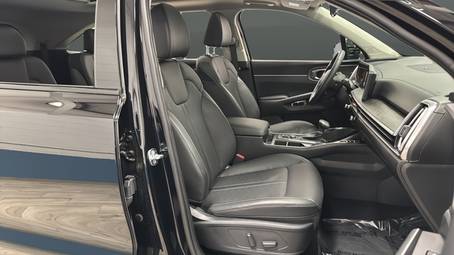 Used 2025 Black Kia X-Line EX image 25