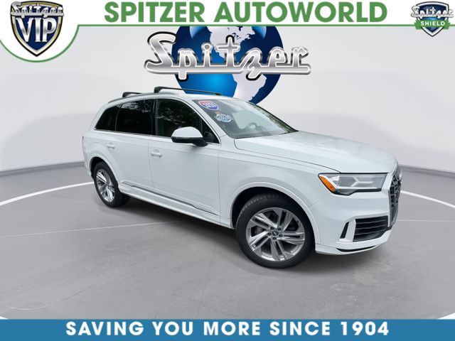 2020 Audi Q7 55 Premium White at Sutliff Volkswagen