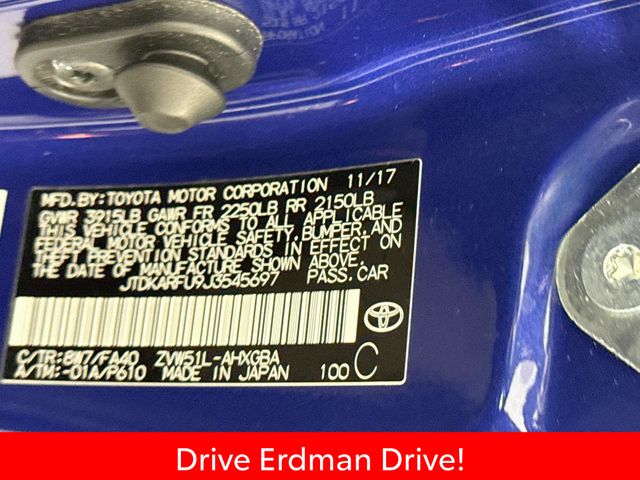 Used 2018 Toyota Prius Hatchback