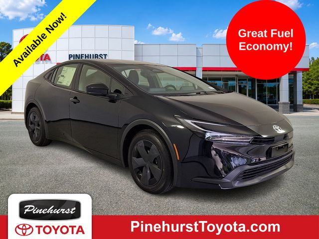Black 2026 Toyota Prius Hatchback Front-Wheel Drive Continuously Variable Transmission