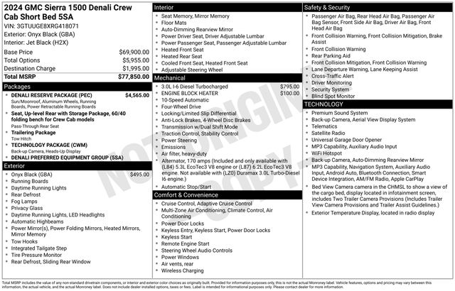 Used 2024 GMC Sierra 1500 Truck