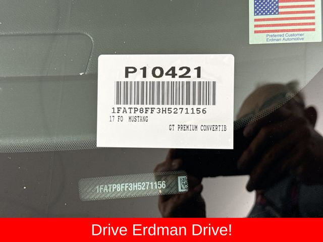 Used 2017 Ford Mustang Convertible