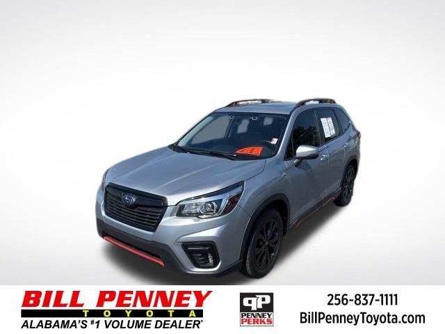 Ice Silver Metallic 2020 Subaru Forester 2.5i Sport AWD SUV / Crossover All-Wheel Drive Continuously Variable Transmission