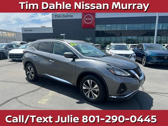 Gray (Gun Metallic) 2023 Nissan Murano SUV / Crossover All-Wheel Drive Continuously Variable Transmission