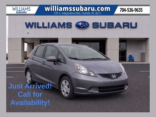 Polished Metal Metallic 2013 Honda Fit Hatchback Front-Wheel Drive 5-Speed Automatic