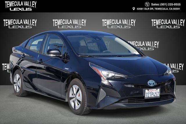 Midnight Black Metallic 2017 Toyota Prius Two FWD Hatchback Front-Wheel Drive Continuously Variable Transmission