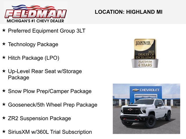 New 2025 Chevrolet Silverado 2500HD For Sale in Livonia, MI