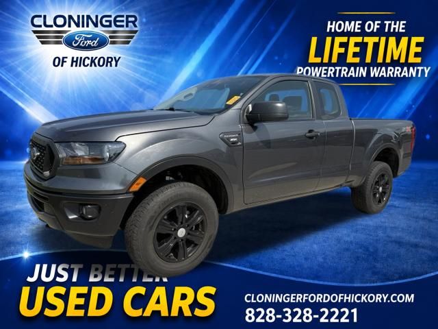 Gray (Magnetic) 2019 Ford Ranger Pickup Truck Four-Wheel Drive Automatic