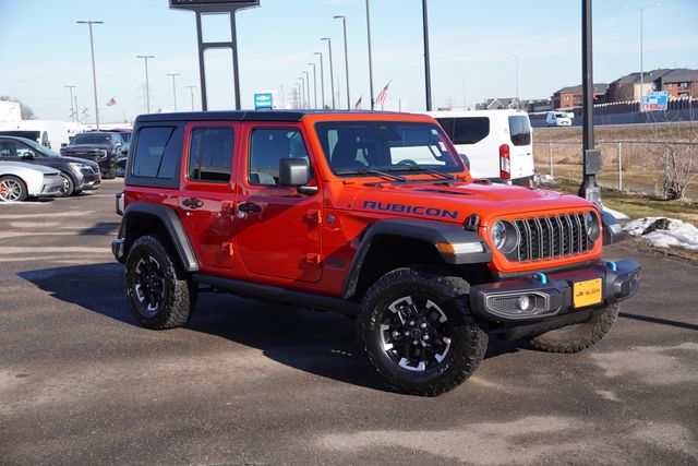 Firecracker Red Clearcoat 2025 Jeep Wrangler 4xe SUV / Crossover Four-Wheel Drive 8-Speed Automatic