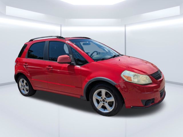 Vivid Red 2008 Suzuki SX4 SUV / Crossover All-Wheel Drive 4-Speed Automatic