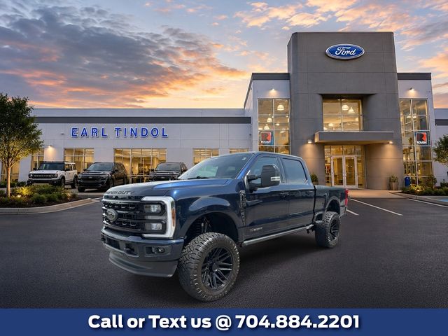 Blue Metallic 2024 Ford F-250 Super Duty Pickup Truck Four-Wheel Drive Automatic