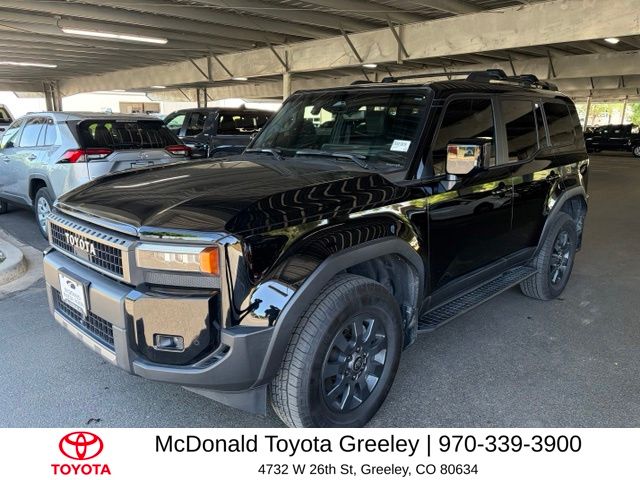 Black 2025 Toyota Land Cruiser 4WD SUV / Crossover Four-Wheel Drive 8-Speed Automatic