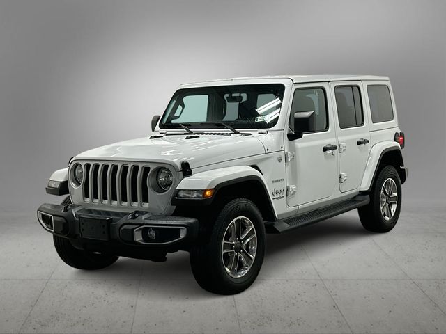 2022 Jeep Wrangler Unlimited Sahara White/off-white at Klick Lewis Buick Chevrolet