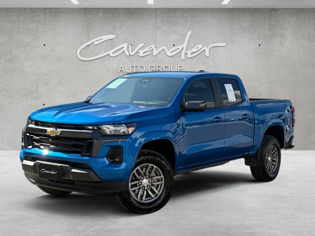Glacier Blue Metallic 2024 Chevrolet Colorado LT Crew Cab RWD Pickup Truck 4X2 8-Speed Automatic