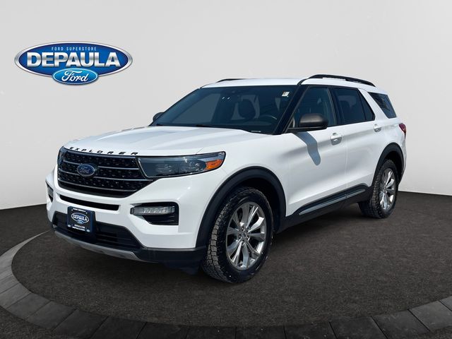 Oxford White 2020 Ford Explorer SUV / Crossover All-Wheel Drive Automatic