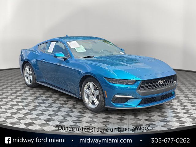 Adriatic Blue Metallic 2026 Ford Mustang Coupe Rear-Wheel Drive Automatic