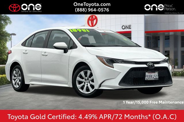 2022 Toyota Corolla LE FWD