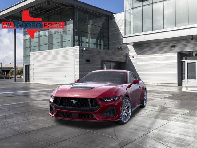 2025 Race Red Ford Mustang RWD Coupe