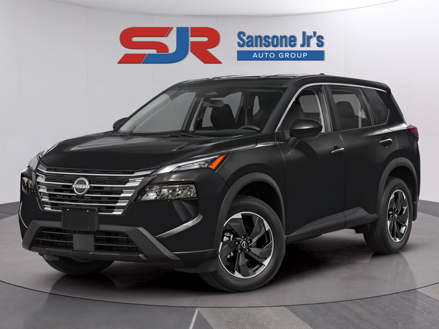 Super Black 2025 Nissan Rogue SUV / Crossover All-Wheel Drive Continuously Variable Transmission