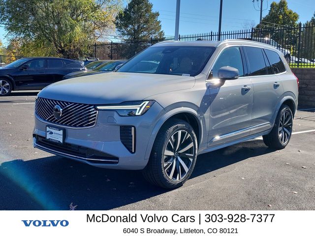 Gray Metallic 2025 Volvo XC90 B6 Core Bright Theme AWD SUV / Crossover All-Wheel Drive Automatic
