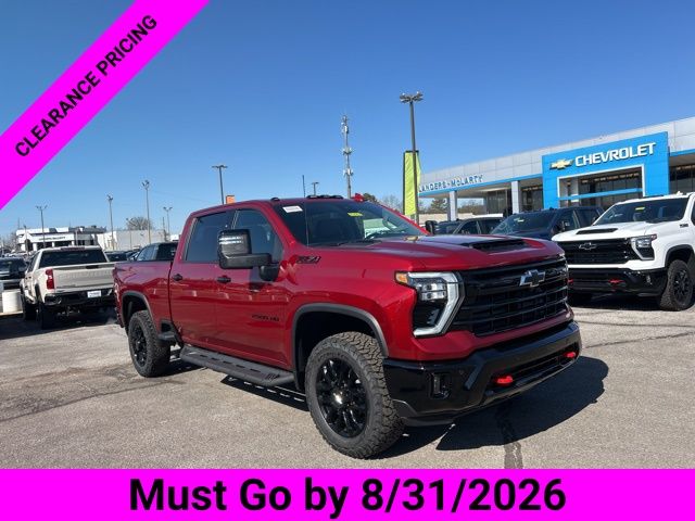 Radiant Red Tintcoat 2026 Chevrolet Silverado 2500HD Pickup Truck Four-Wheel Drive Automatic