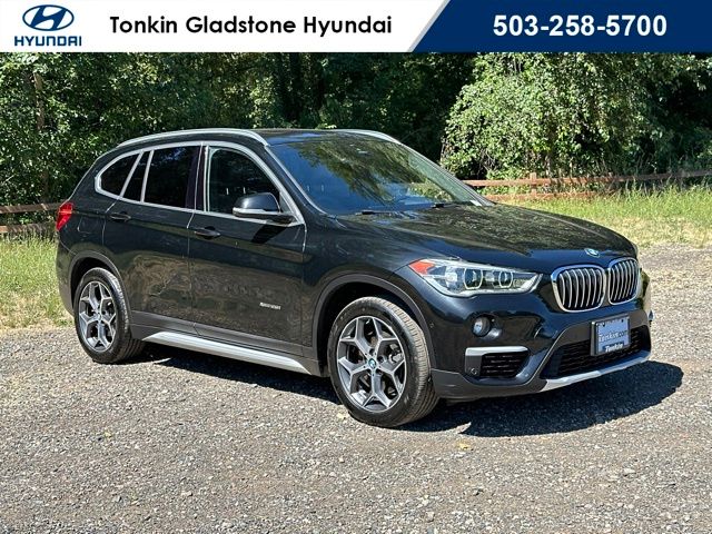 Black Sapphire Metallic 2017 BMW X1 SUV / Crossover All-Wheel Drive 8-Speed Automatic