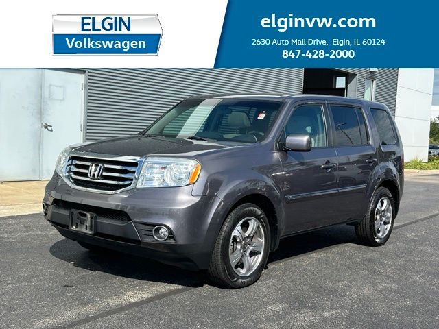 Gray (Modern Steel Metallic) 2015 Honda Pilot SUV / Crossover Four-Wheel Drive 5-Speed Automatic