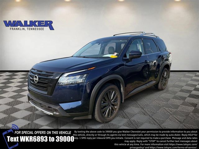 Deep Ocean Blue Pearl 2024 Nissan Pathfinder SUV / Crossover Front-Wheel Drive 9-Speed Automatic