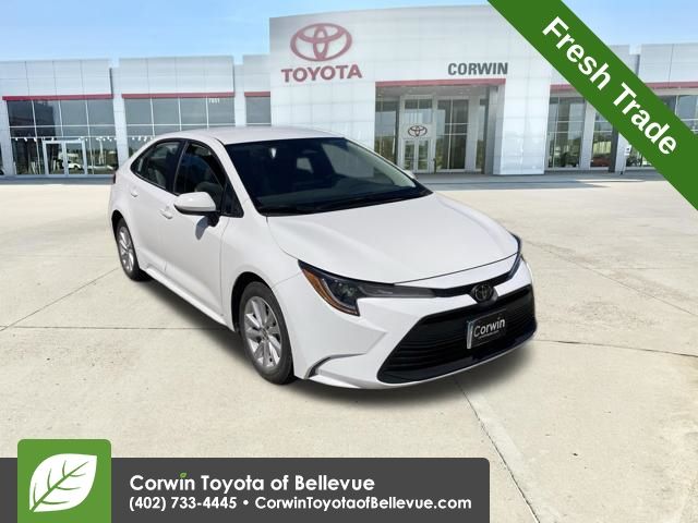 Ice Cap 2024 Toyota Corolla Sedan Front-Wheel Drive Continuously Variable Transmission