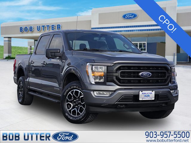 Carbonized Gray Metallic 2021 Ford F-150 XLT SuperCrew 4WD Pickup Truck Four-Wheel Drive Automatic