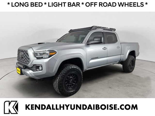 Celestial Silver Metallic 2023 Toyota Tacoma TRD Sport Double Cab LB 4WD Pickup Truck Four-Wheel Drive 6-Speed Automatic