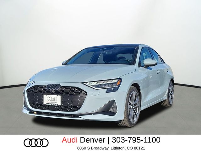 Arrow Gray Pearl Effect 2026 Audi A3 quattro Premium Plus 40 TFSI Sedan All-Wheel Drive 7-Speed Automatic