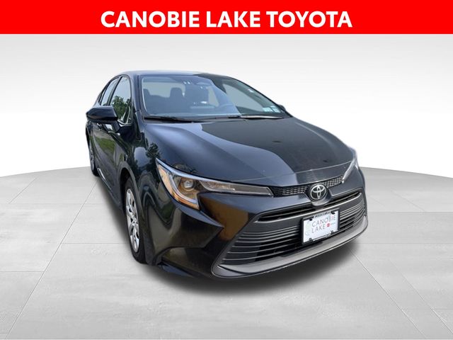 Black 2023 Toyota Corolla Sedan Front-Wheel Drive Continuously Variable Transmission