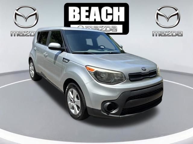 Bright Silver 2018 Kia Soul Wagon Front-Wheel Drive 6-Speed Automatic