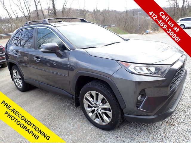 Magnetic Gray Metallic 2020 Toyota RAV4 XLE Premium AWD SUV / Crossover All-Wheel Drive 8-Speed Automatic