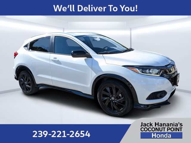 White 2022 Honda HR-V SUV / Crossover All-Wheel Drive Continuously Variable Transmission
