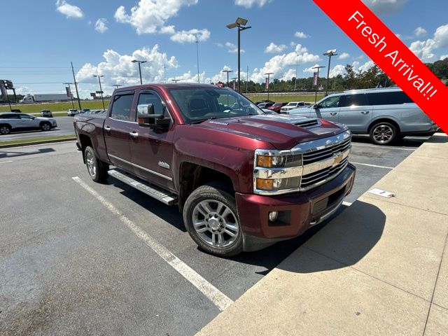 Red Metallic 2017 Chevrolet Silverado 2500HD Pickup Truck Four-Wheel Drive 6-Speed Automatic
