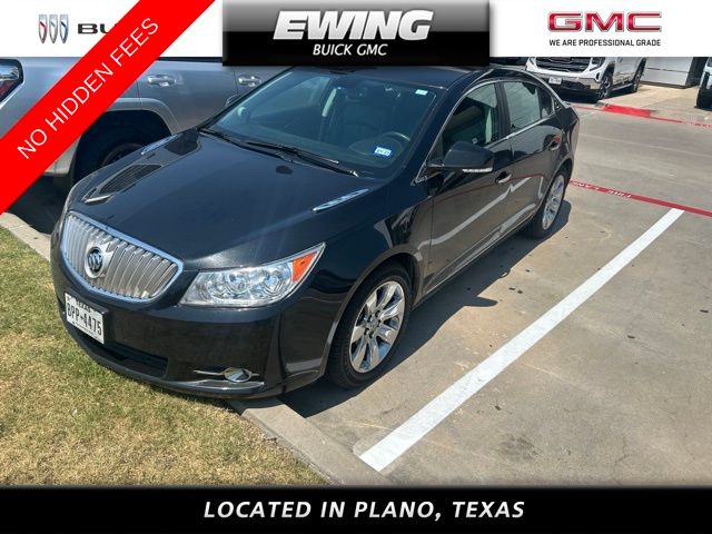 Carbon Black Metallic 2011 Buick LaCrosse Sedan Front-Wheel Drive 6-Speed Automatic