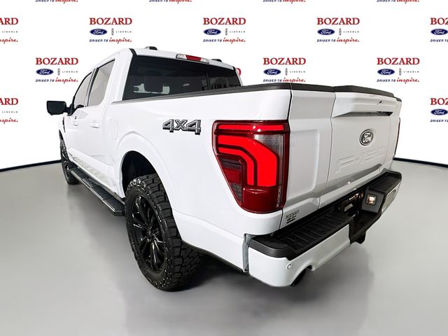 2025 White Metallic Ford F-150 Lariat 4X4 Truck