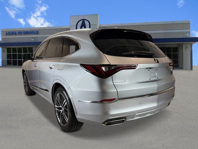 2026 Acura MDX Advance Package - Solar Silver Metallic exterior view 3