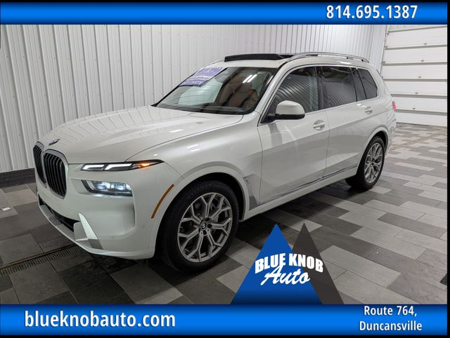 Mineral White Metallic 2025 BMW X7 SUV / Crossover All-Wheel Drive 8-Speed Automatic