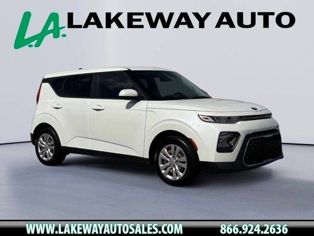 Snow White Pearl 2020 Kia Soul LX FWD SUV / Crossover Front-Wheel Drive Continuously Variable Transmission