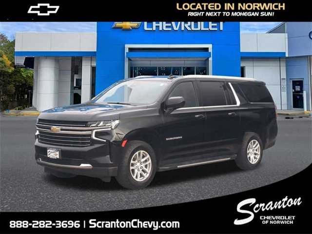 Black 2021 Chevrolet Suburban LT 4WD SUV / Crossover Four-Wheel Drive Automatic