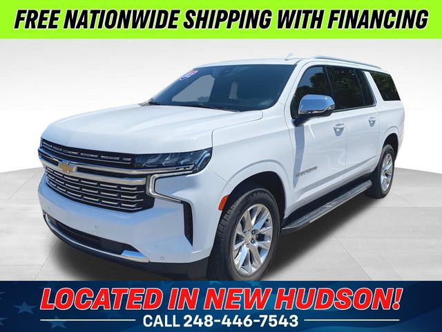 Summit White 2022 Chevrolet Suburban SUV / Crossover Four-Wheel Drive