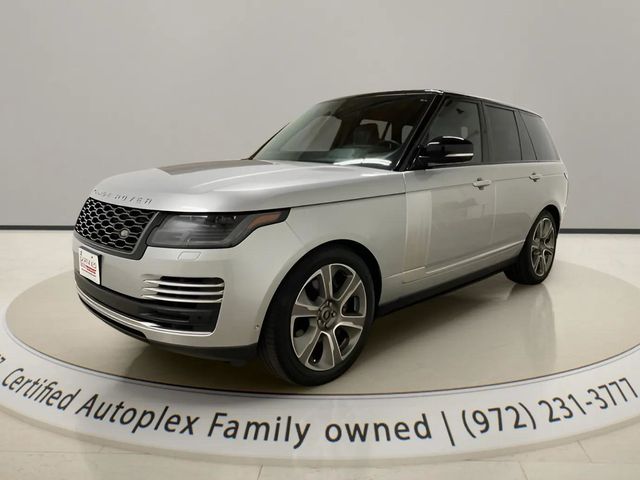 Silver Metallic 2020 Land Rover Range Rover SUV / Crossover All-Wheel Drive 8-Speed Automatic