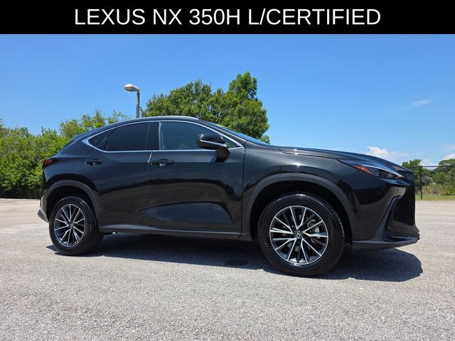 Black (Caviar) 2025 Lexus NX Hybrid 350h Premium AWD SUV / Crossover All-Wheel Drive Continuously Variable Transmission