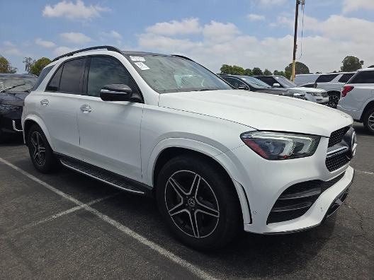 White 2022 Mercedes-Benz GLE SUV / Crossover Rear-Wheel Drive 9-Speed Automatic