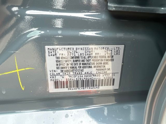 New 2026 Nissan Sentra Sedan